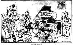 Gordon Minhinnick, ‘In the Groove,’ New Zealand Herald, 4 September 1952, p. 10 (© New Zealand Herald).