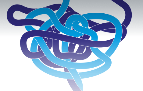 Fragment from the cover design of 'Untangling Academic Publishing' (Fyfe et al 2017)