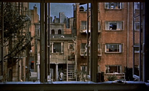 Still from Rear Window (dir. Alfred Hitchcock 1954). © 1954 Universal Pictures.