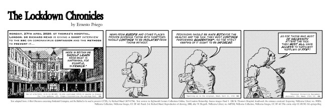 Dr Mead prescribes continuing the 'quarentine'.