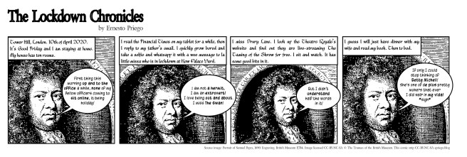 Samuel is an extrovert. He finds staying at home hard.