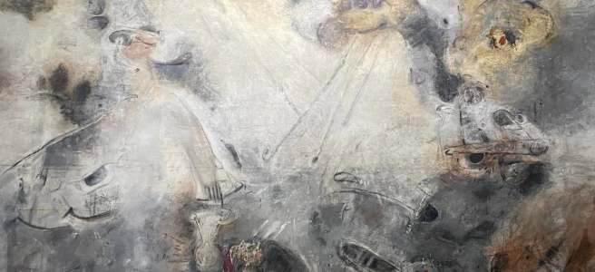 Mexican Painter Lilia Carrillo She was a founding member of the Independent Salon in 1968. In 1969 she painted the mural La ciudad desbordada, contaminación del aire, to be exhibited in the Mexican Pavilion as part of the Osaka 70 World Fair in Japan.